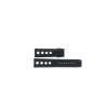 Klockarmband Tissot T1064171620101 / T610037467 Läder Svart 22mm