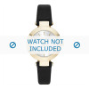 Klockarmband DKNY NY2413 Läder Svart 8mm