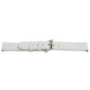 Klockarmband Universell E500 Läder Vit 16mm