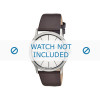 Klockarmband Skagen 858XLSLD Läder Brun 22mm