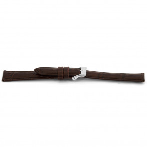 Klockarmband Universell G035-XL Läder Brun 20mm