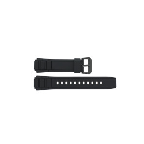 Casio klockarmband 10404335 Edifice Plast Svart 20mm 