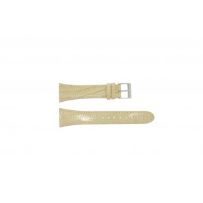 Klockarmband Skagen 380SSLT8A Läder Beige 23mm