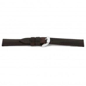 Klockarmband Universell G442 Läder Brun 20mm