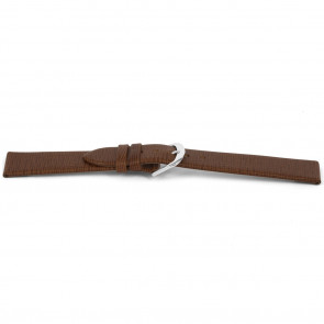 Klockarmband Universell G455 Läder Brun 20mm