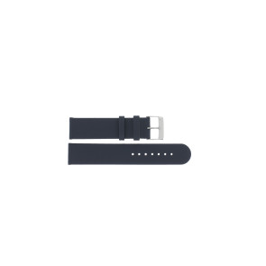 Klockarmband Universell 800.05.20 Läder Blå 20mm