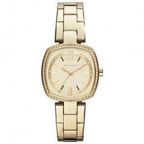 Klockarmband Armani Exchange AX4284 Stål Guldpläterad 7mm