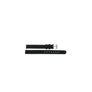 Klockarmband Universell B113 Läder Svart 10mm