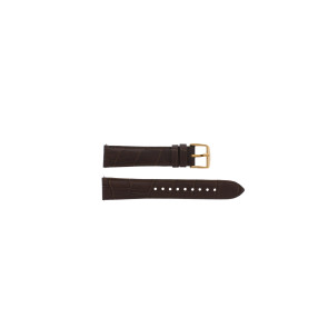 Klockarmband Fossil BQ1540 Läder Brun 18mm