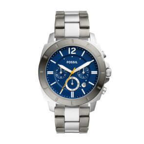 Klockarmband Fossil BQ2464 Stål Bi-färg 24mm