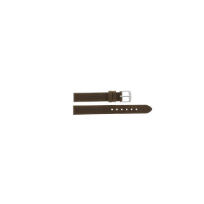 Klockarmband Universell C329 Läder Brun 12mm