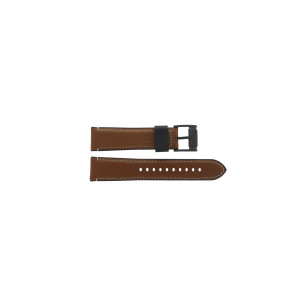 Klockarmband Fossil CH3065 Läder Brun 22mm