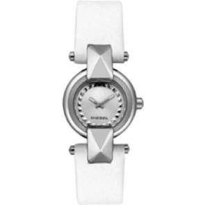 Klockarmband Diesel DZ5168 Läder Vit 20mm