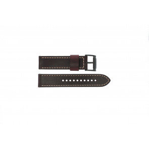 Klockarmband Fossil JR1502 Läder Brun 22mm