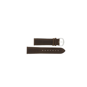 Klockarmband Universell H444 Läder Brun 22mm
