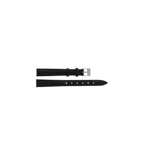 Klockarmband Universell C015 Läder Svart 12mm