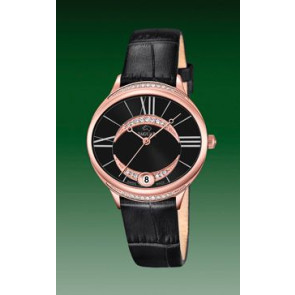 Klockarmband Jaguar J804-3 Läder Svart