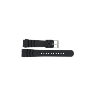 Klockarmband Universell JD002 Silikon Svart 20mm