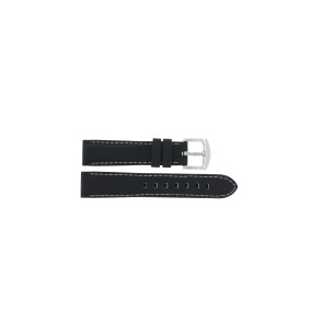 Klockarmband Universell JD003.01.09 Silikon Svart 20mm