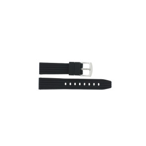 Klockarmband Universell JD046 Silikon Svart 20mm