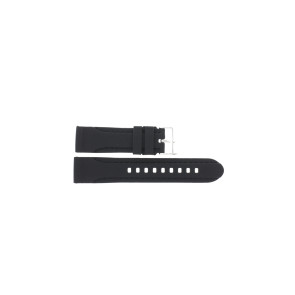 Klockarmband Universell JD091.01 Silikon Svart 22mm