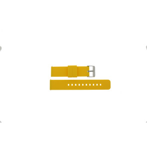 Klockarmband Universell JD417.10 Silikon Gul 20mm