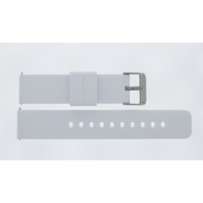 Klockarmband Universell JD417.09 Silikon Vit 20mm