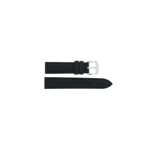 Klockarmband Universell JD752-BS Silikon Svart 20mm