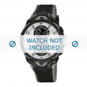 Lotus klockarmband 18107/1 Plast Svart 27mm