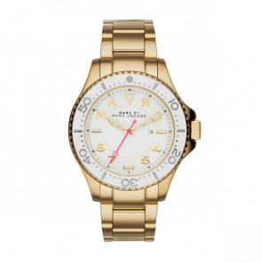 Klockarmband Marc by Marc Jacobs MBM3408 Rostfritt stål Guldpläterad 18mm