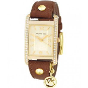 Klockarmband Michael Kors MK2378 Läder Brun 18mm