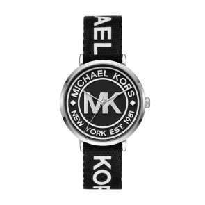 Klockarmband Michael Kors MK2864 Nylon/perlon Svart 18mm