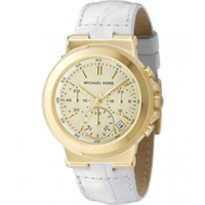 Klockarmband Michael Kors MK5224 Läder Vit 22mm