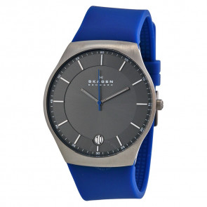 Klockarmband Skagen SKW6072 Plast Blå