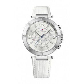 Klockarmband Tommy Hilfiger TH-246-3-14-1852S Läder Vit