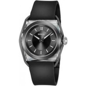 Klockarmband Breil TW0812 Silikon Svart 22mm