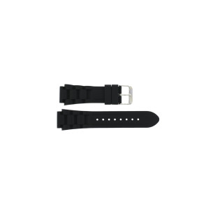 Klockarmband XG12 Silikon Svart 20mm