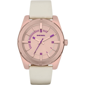 Klockarmband Diesel DZ5358 Läder Beige 22mm