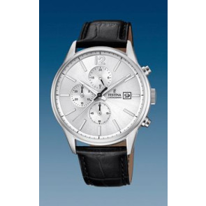 Klockarmband Festina F20284 Läder Svart