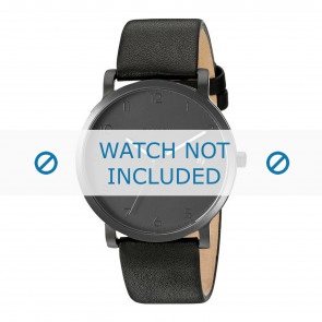 Skagen klockarmband SKW6308 Mjukt läder Svart