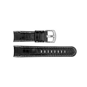 Klockarmband TW Steel TWB112 Läder Svart 24mm