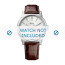 Hugo Boss klockarmband HB-202-1-14-2580-HB1512912 Krokodil läder Brun 22mm + sömmar brun