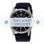 Seiko klockarmband 7S36-03J0-SNZG15K1 Textil Svart 22mm + sömmar svart